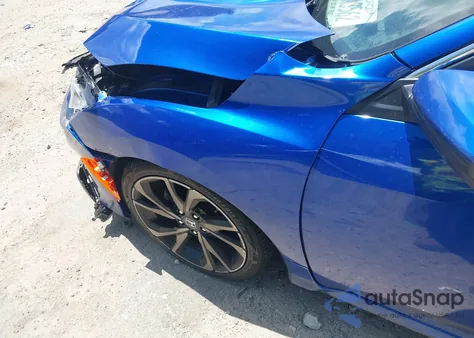 2021 Honda Civic Sport z USA, uszkodzony, nr VIN 19XFC2F88ME002649